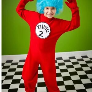 Brand New! Thing 1 or 2 Kids Costume